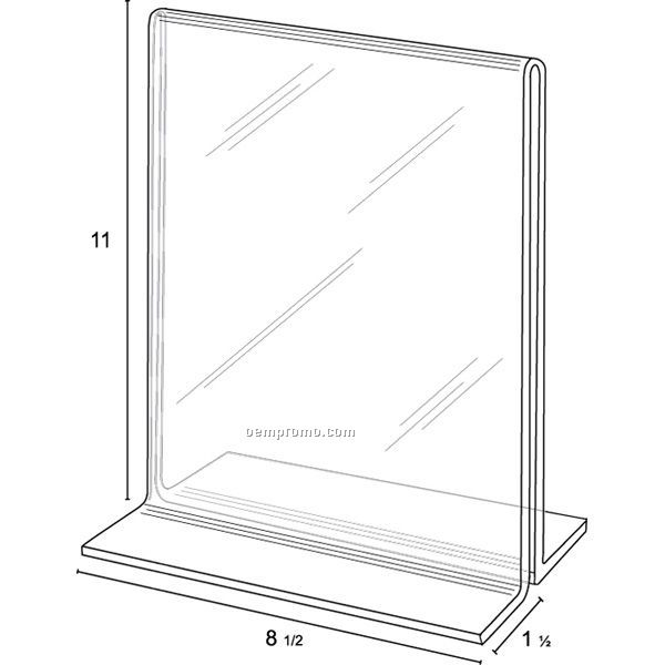 Open Bottom Frame For 8 1/2'' W X 11'' H