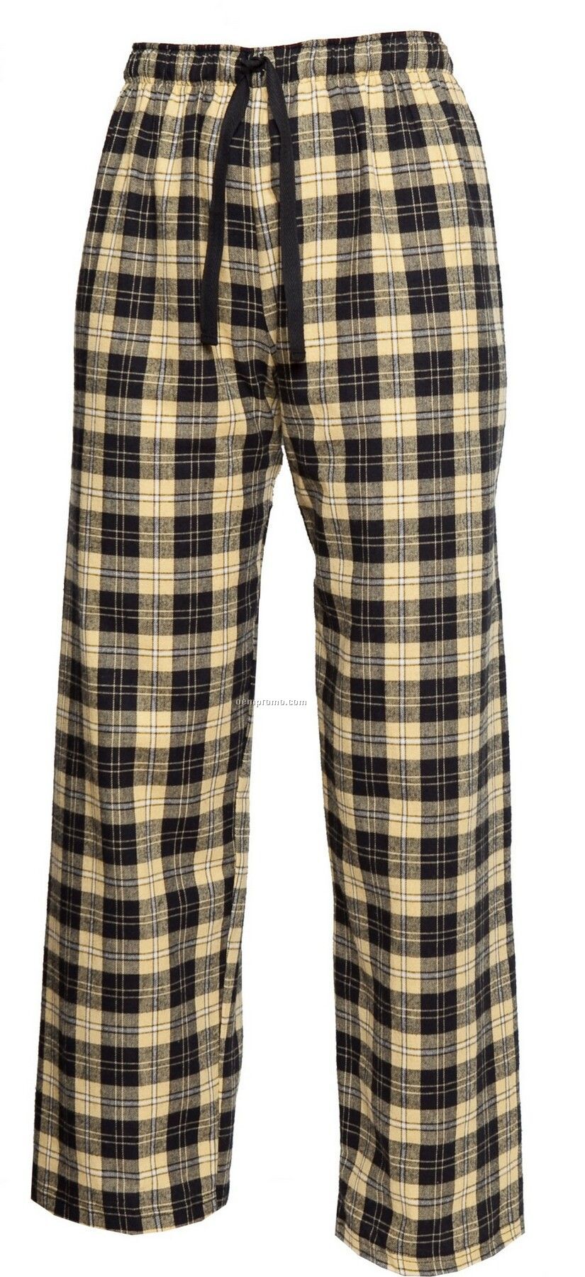 Youth Team Pride Flannel Pant In Vegas Gold & Black Plaid