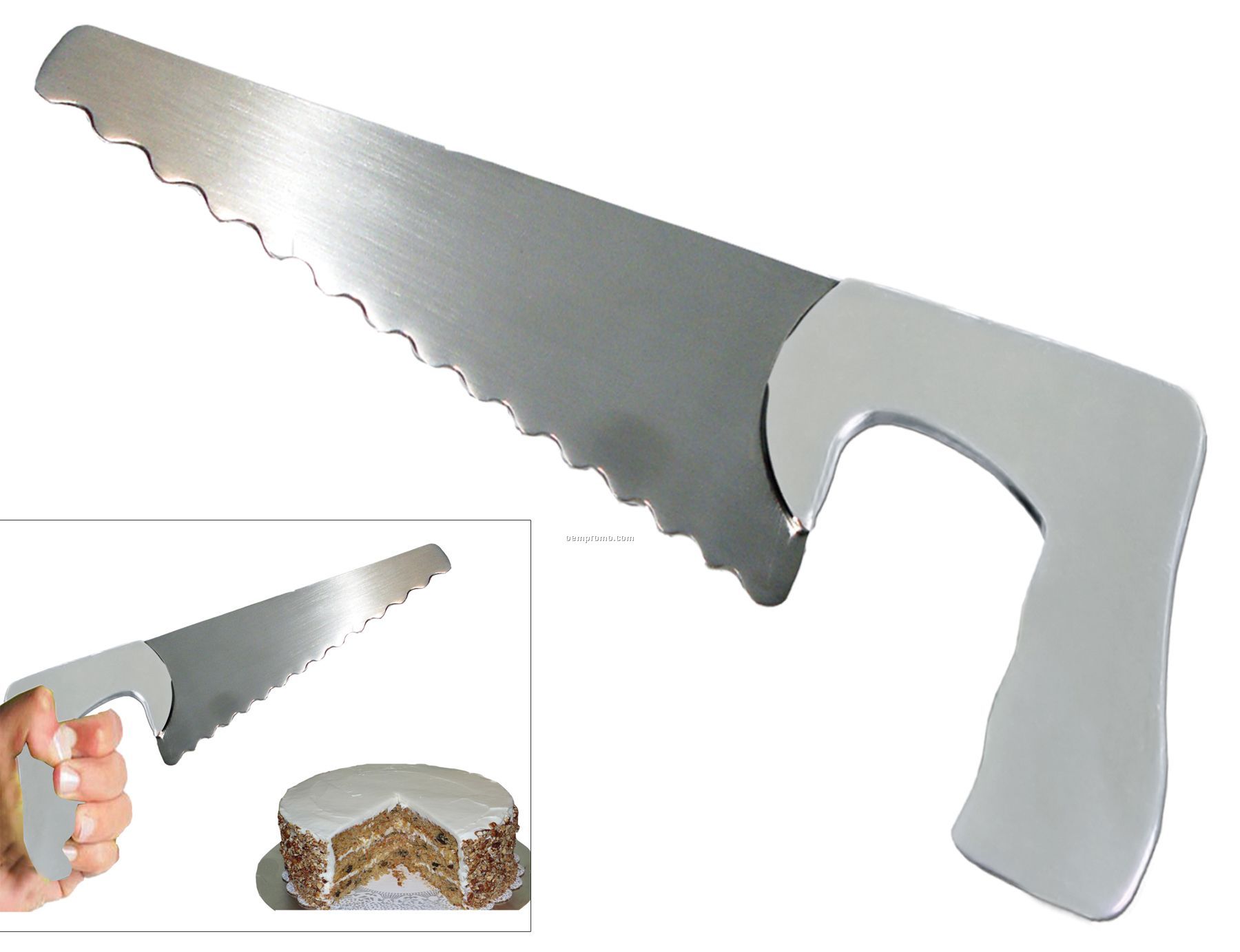 Stainless Steel Saw Shaped Cake Server