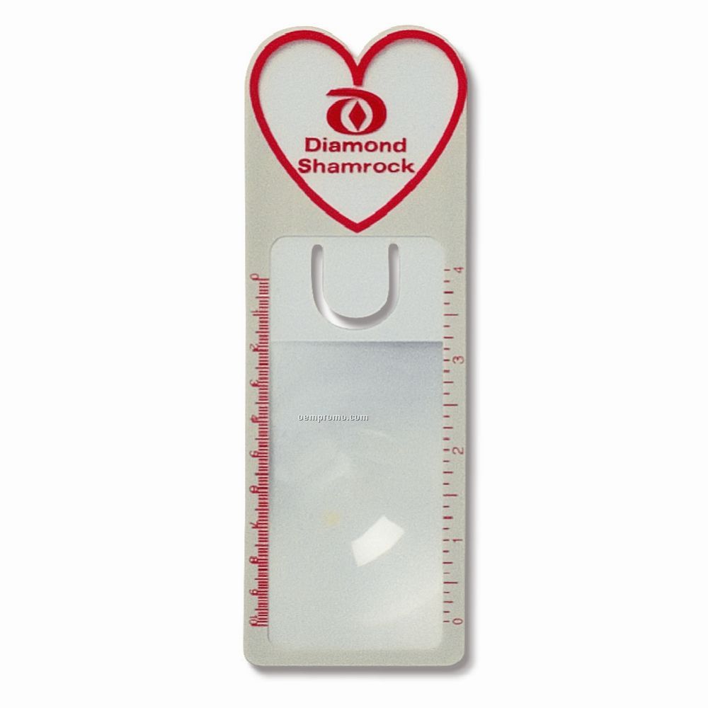 Heart Bookmark Magnifier
