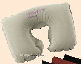 Inflatable Neck Pillow With Headrest