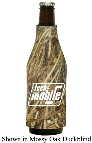 Mossy Oak Licensed Camo Premium Collapsible Foam Bottle Sleeve Insulators