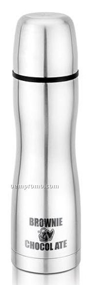 16 Oz. Sunline Thermal Bottle W/ Easy Grip Curved Body