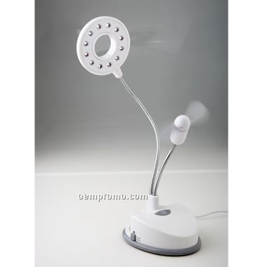 USB Lamp W/ Fan