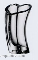 Valentino Heart Shaped Crystal Vase By Martti Rytkonen