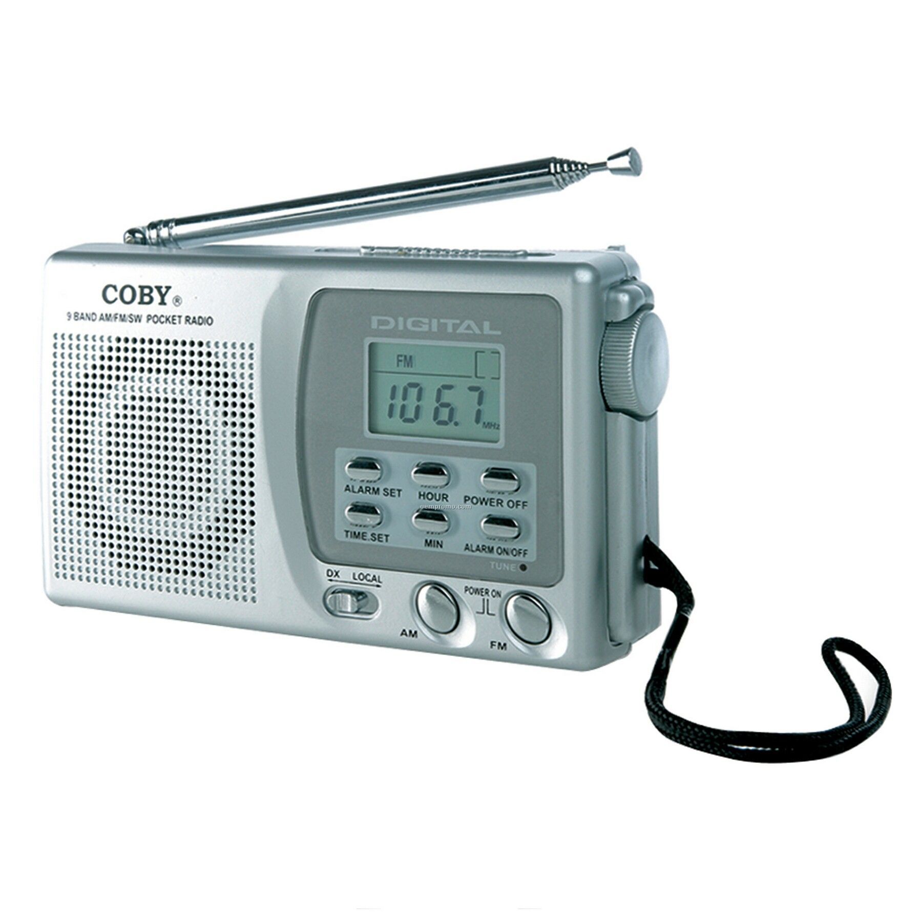 9 World Band AM/FM Shortwave Radio With Digital Display