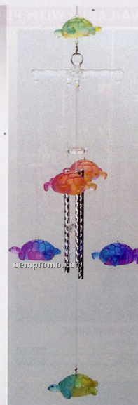 20" Acrylic 3d Turtle Wind Chime
