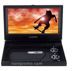 9" Portable Slim Line DVD Player With Remote Control