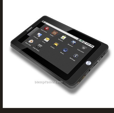 Coby 7" Kyros Touchscreen Internet Tablet For Android