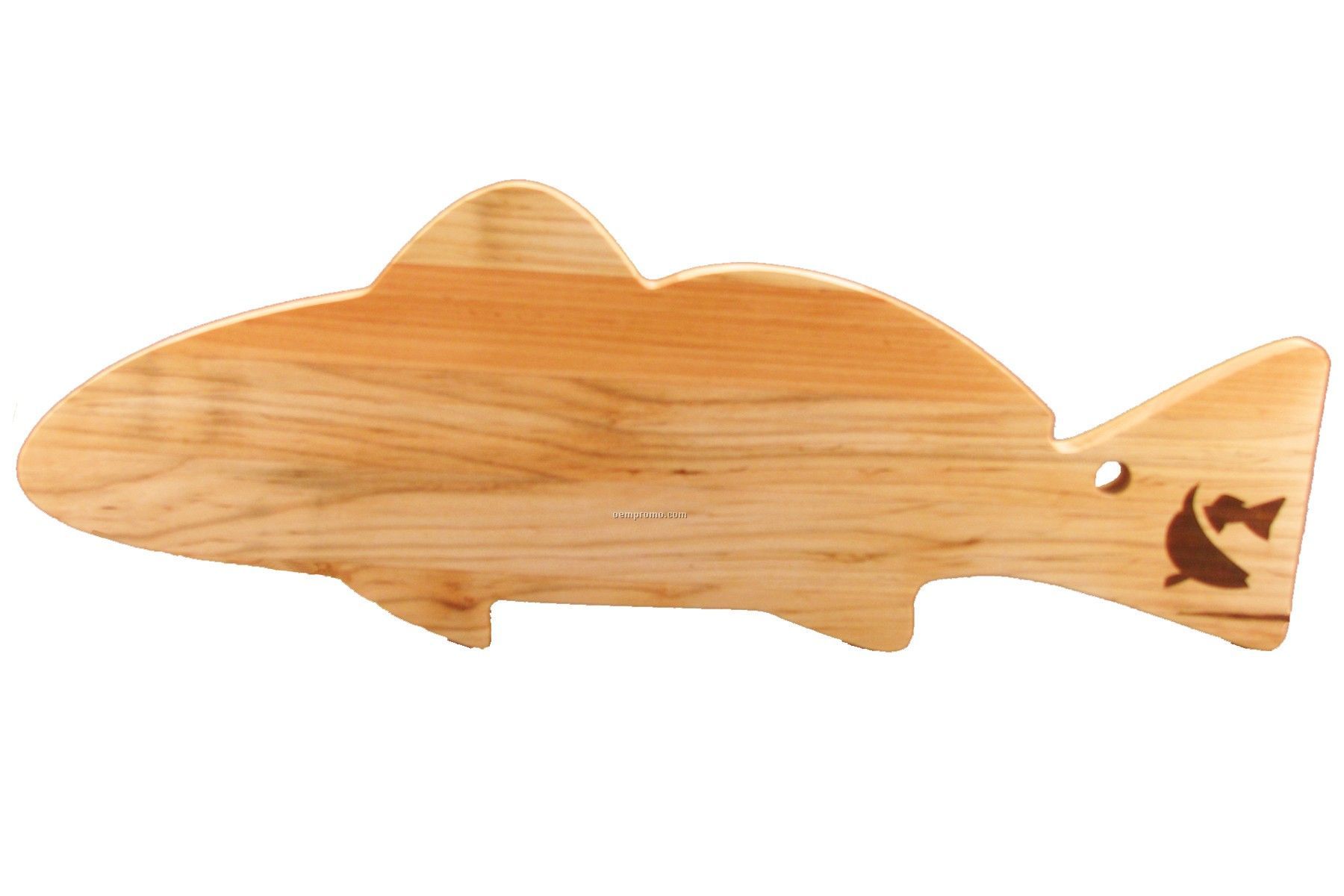 Fish Shaped Wood Cutting Board