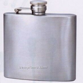 Stainless Steel Pocket Flask With Captive Lid (5 Oz.)