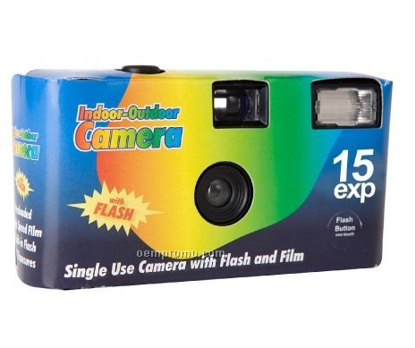 Disposable Camera With Custom Wrap