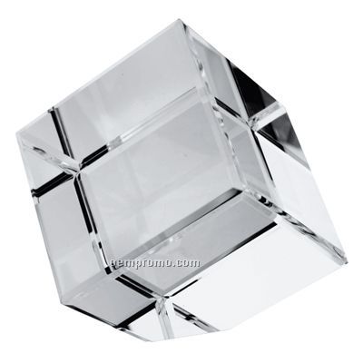 Standing Crystal Cube