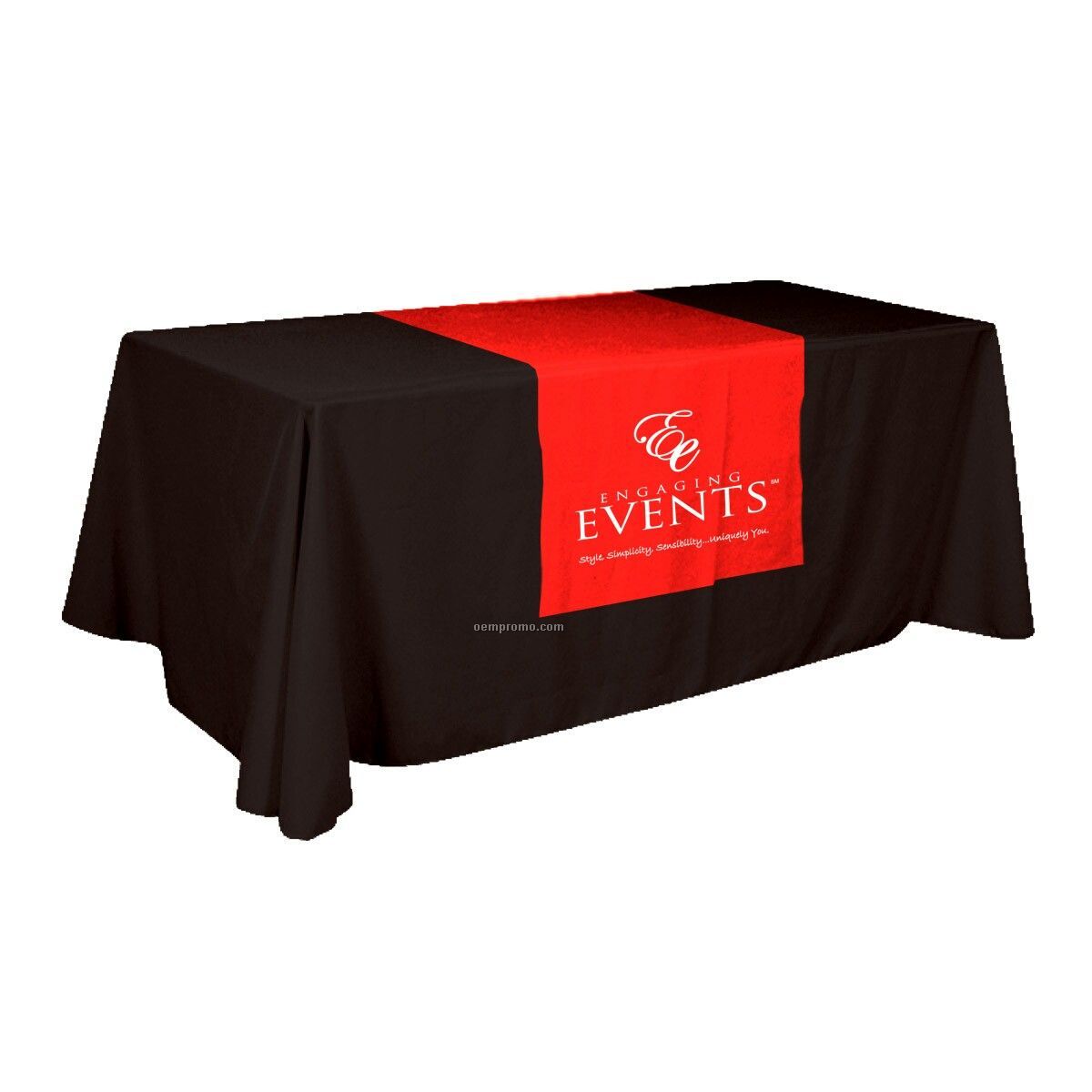 Poly/Cotton Twill Table Runners - 18" Front (28"X48")