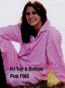 Adult Lightweight Flannel Pajama Set (S-xl)