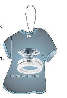 Diamond Ring T-shirt Zipper Pull
