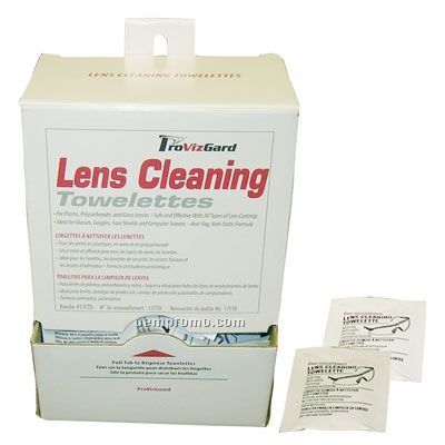 Lens Cleaning Pre-moistened Towelettes