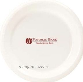 White Paper Plate 7