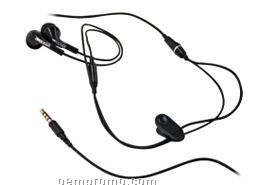 In Ear Stereo Headset With Microphone