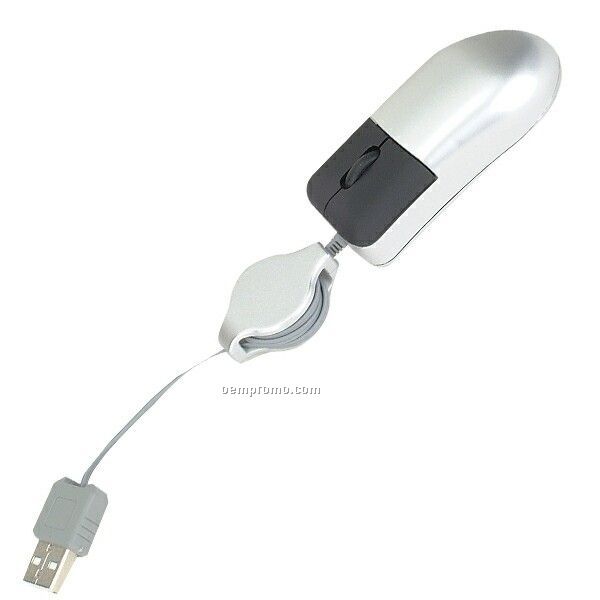 Super Mini Optical USB Mouse - Silver