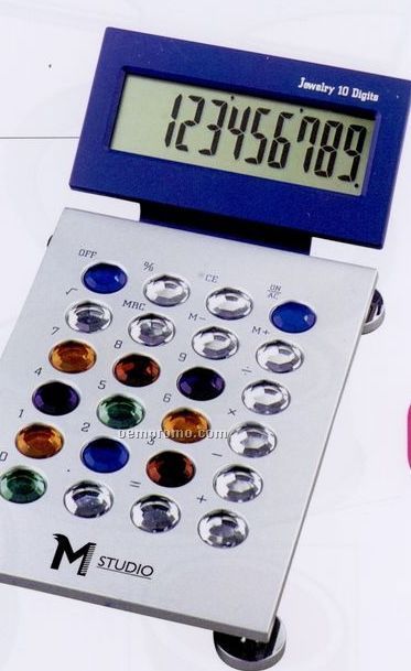 10 Digit Jumbo Desktop Jewelry Calculator W/Tilt Display