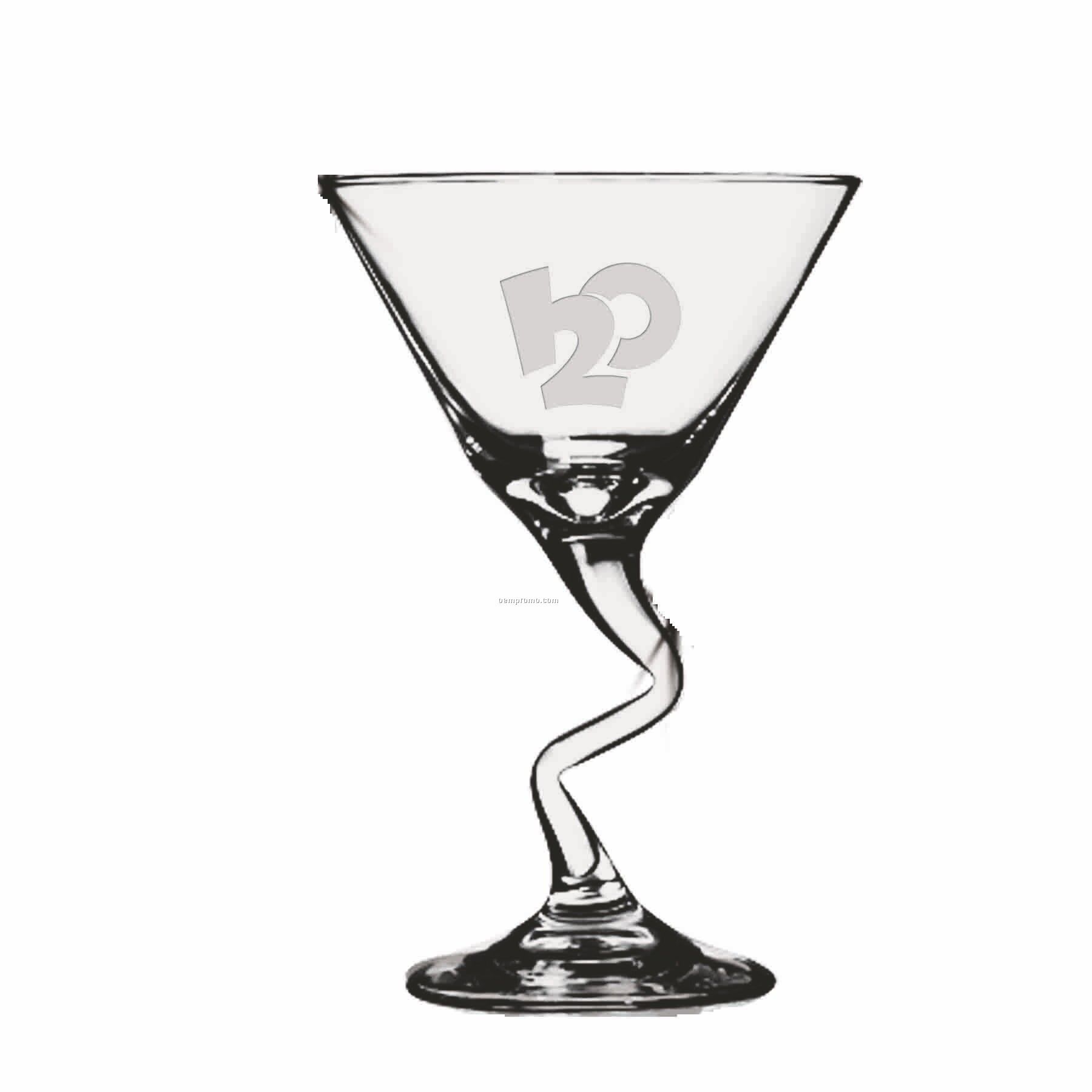 9 1/4 Oz. Martini Selection Stemware (Deep Etch)