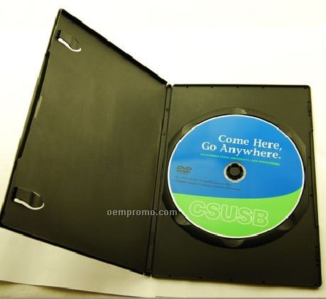 DVD Replication In Black Amaray Case (DVD 5)