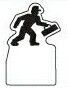 Stock Shape Appliance Man Recycled Magnet