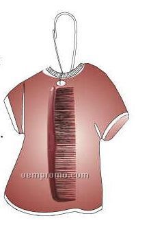 Comb T-shirt Zipper Pull