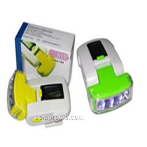 Pedometer With LED