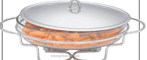 Maxam Large Oval Food Warmer