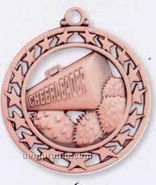Star Border Medallions - Cheerleader Bronze