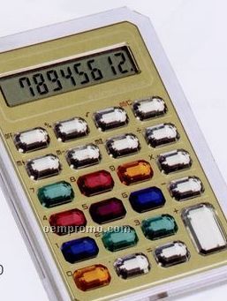 Vertical 8 Digit Jewelry Calculator