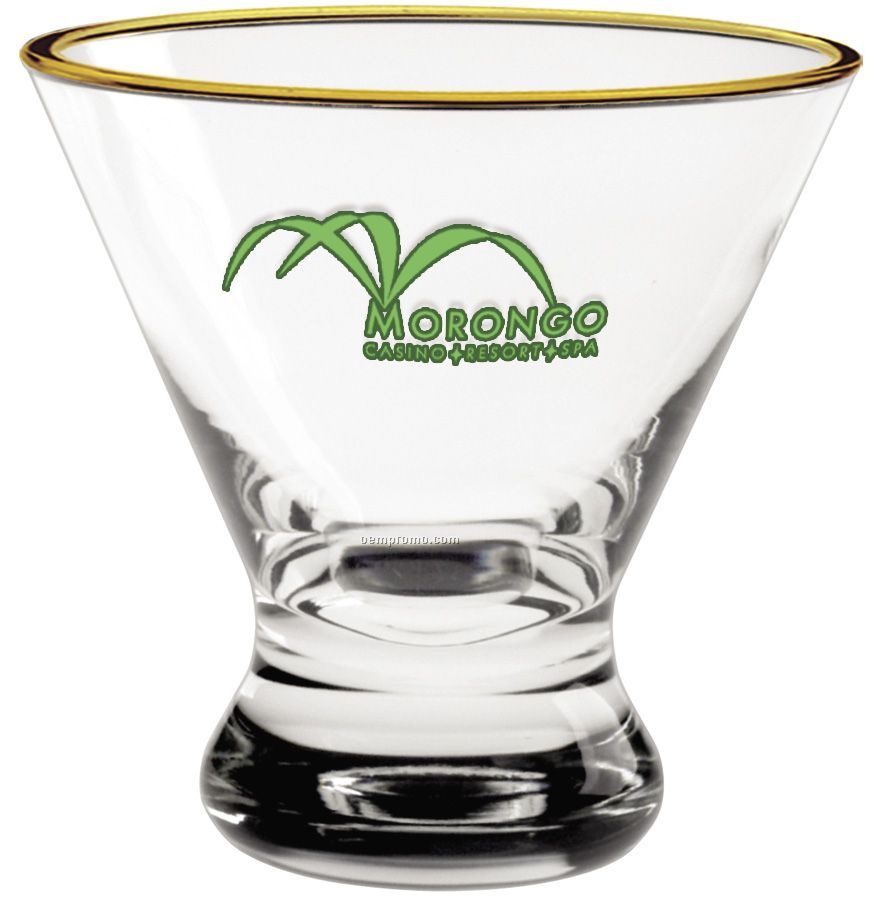 8 Oz. Stemless Cosmopolitan Martini Glass