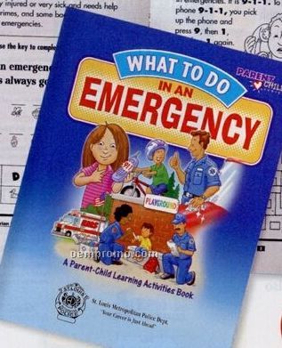 What To Do In An Emergency Activities Book