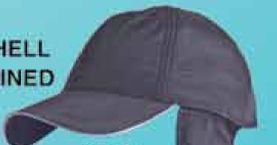 Nylon Shell Fleece Lined Hat