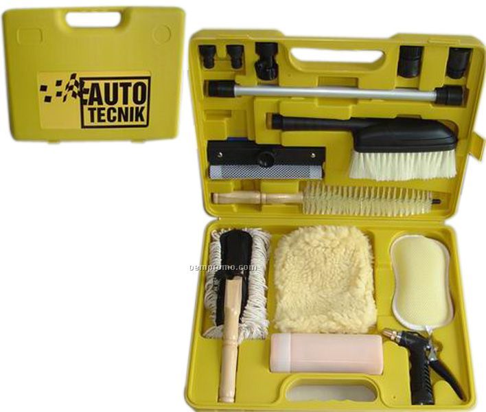 Auto Wash Cleaning Set W/Window Eraser