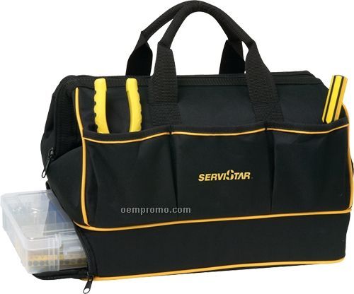 Professional Tool Bag W/ Base Compartment
