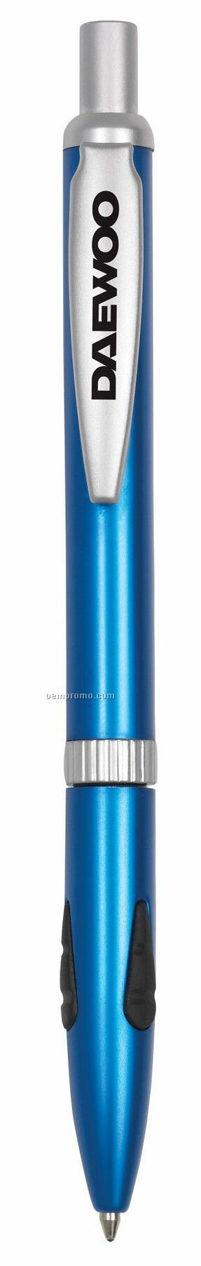 Granada Aluminum Ballpoint Pen W/ Triangle Rubber Grip