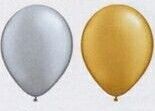 9" Qualatex Round Metallic Color Balloon