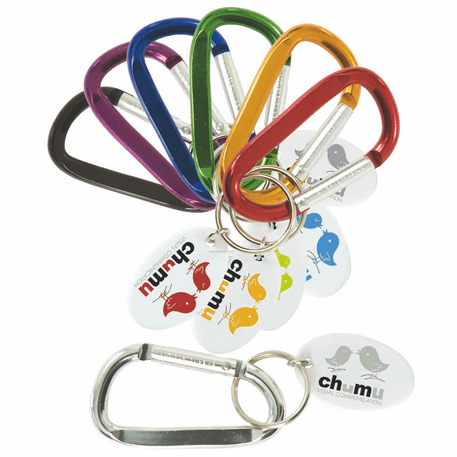 Small Carabiner Keytag