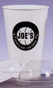 20 Oz. Triple Wall Insulated Hot Paper Cup/1 Side Imprint