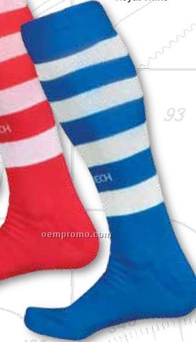 Men's Coolmax Striped Soccer Socks