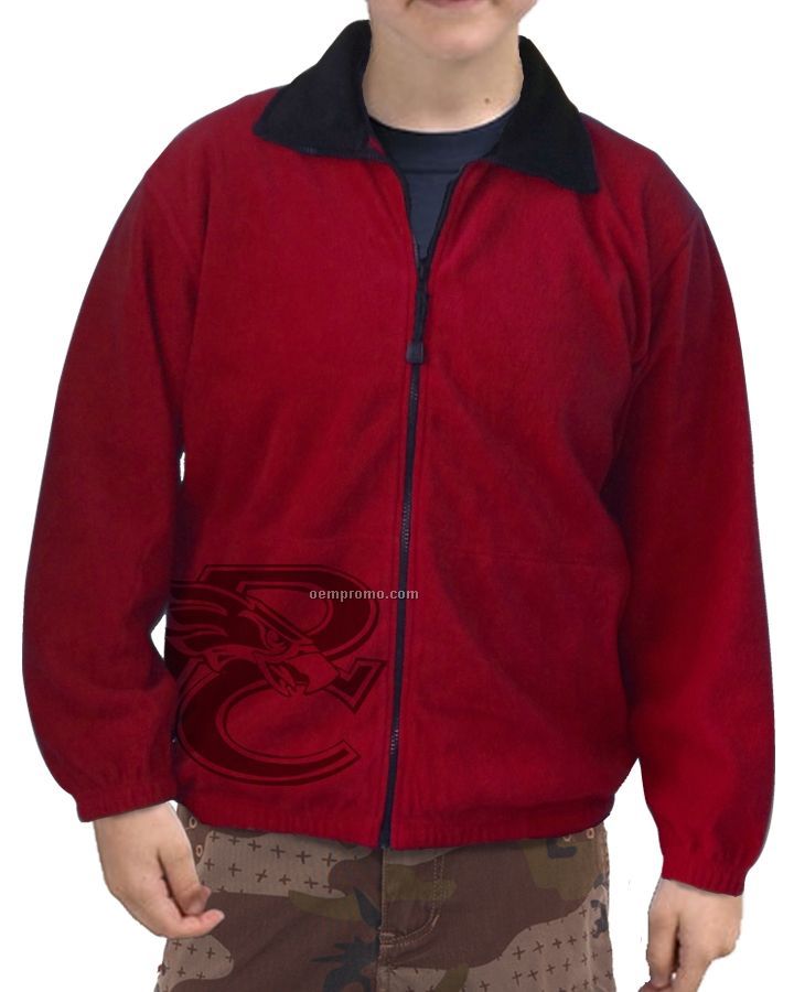 Youth Telluride Jr. 365 Gram Signature Fleece Jacket (Blank - Xs-l)