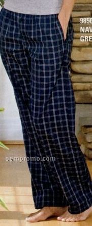 Robinson Apparel Adult 55/45 Flannel Pajama Pants / Division Team Colors