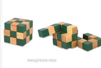 Wooden Magic Cube Puzzle
