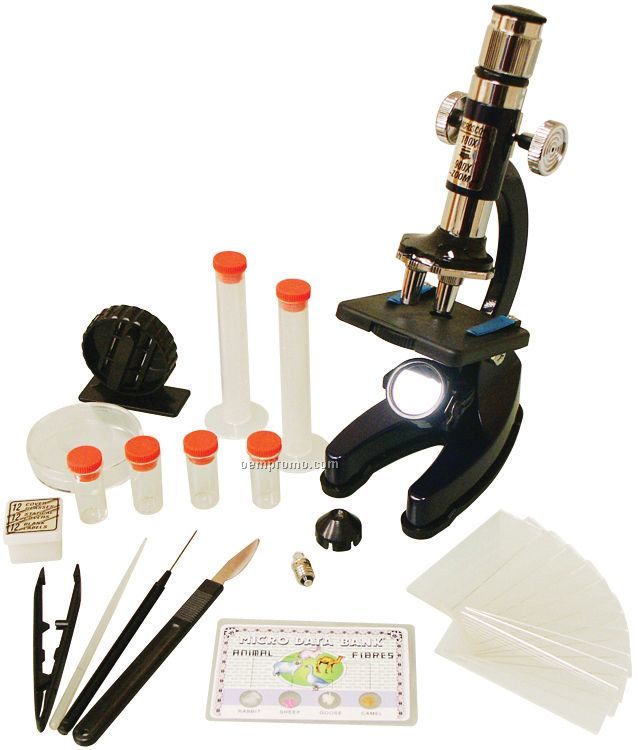 Elenco 100x-900x Zoom Microscope Set