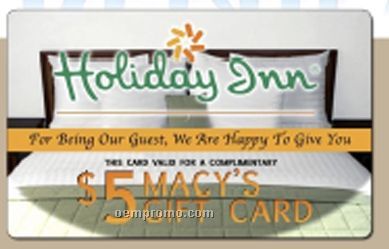 Macy's $5.00 Custom Branded Retail Gift Card