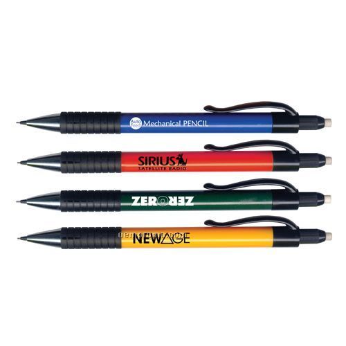 Auto Feed Mechanical Pencil W/ Rubber Grip
