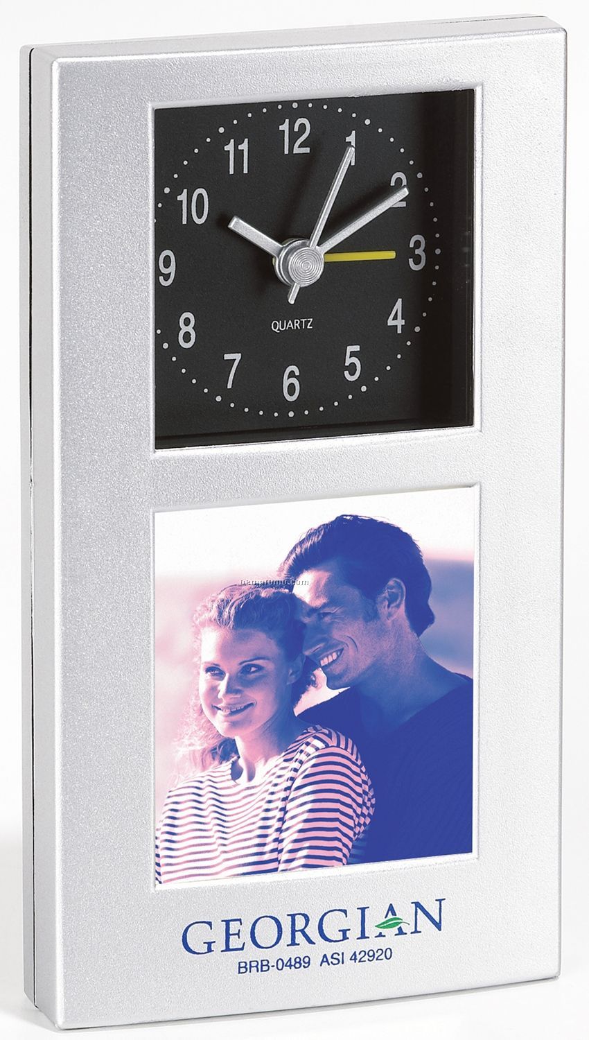 Photo Frame & Quartz Alarm Clock
